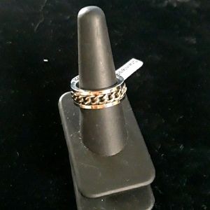 Stainless Steel Men's Chain Band Sz 9-11